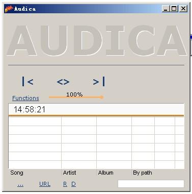 Audica,音频播放器,Audica音频播放器