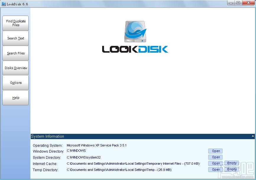 LookDisk,磁盘清理,文件搜索