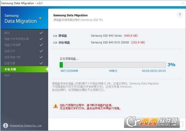 SSD硬盘克隆,硬盘克隆,Data Migration Tool.